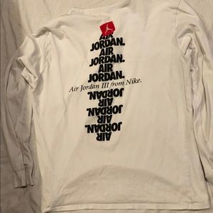Jordan 3 long sleeve